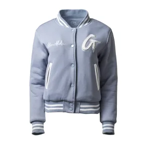 ESSENTIAL VARSITY JACKET GRAY ESSENTIAL VARSITY JACKET GRAY