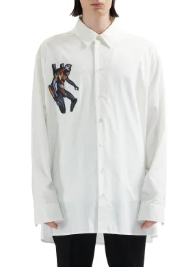 Eva Ayanami Embroidery Shirt Eva Ayanami Embroidery Shirt