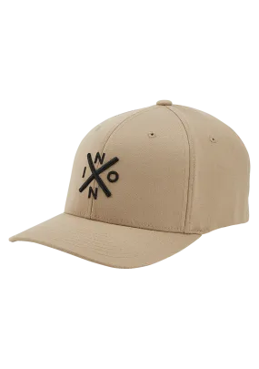 Exchange Flexfit Hat - Khaki / Black Exchange Flexfit Hat - Khaki / Black