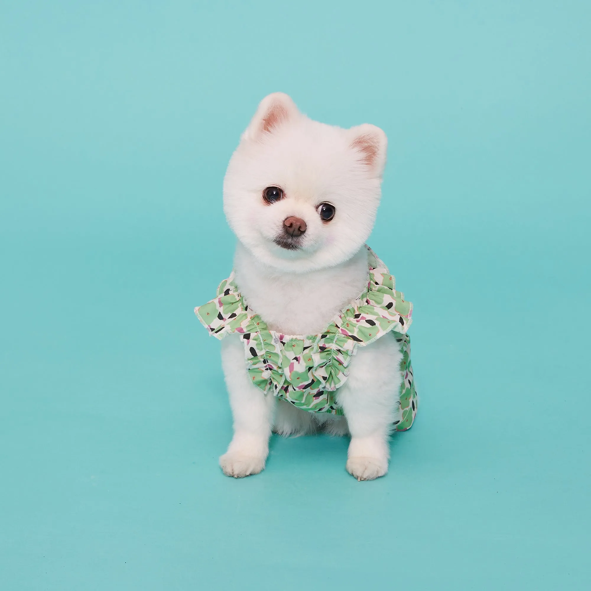 Floral Escapades Tank - Green