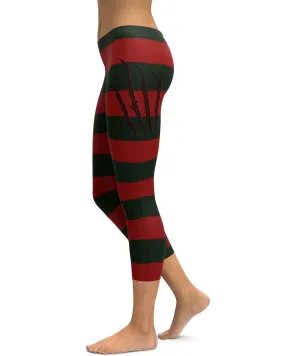 Freddy Krueger Inspired Capris Freddy Krueger Inspired Capris
