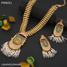 Freemen Handmade antique doli necklace with earring for women - FWC451 Freemen Handmade antique doli necklace with earring for women - FWC451