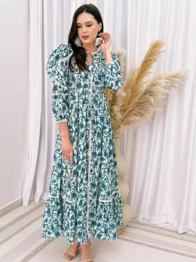 French Flora Lace Long Dress French Flora Lace Long Dress