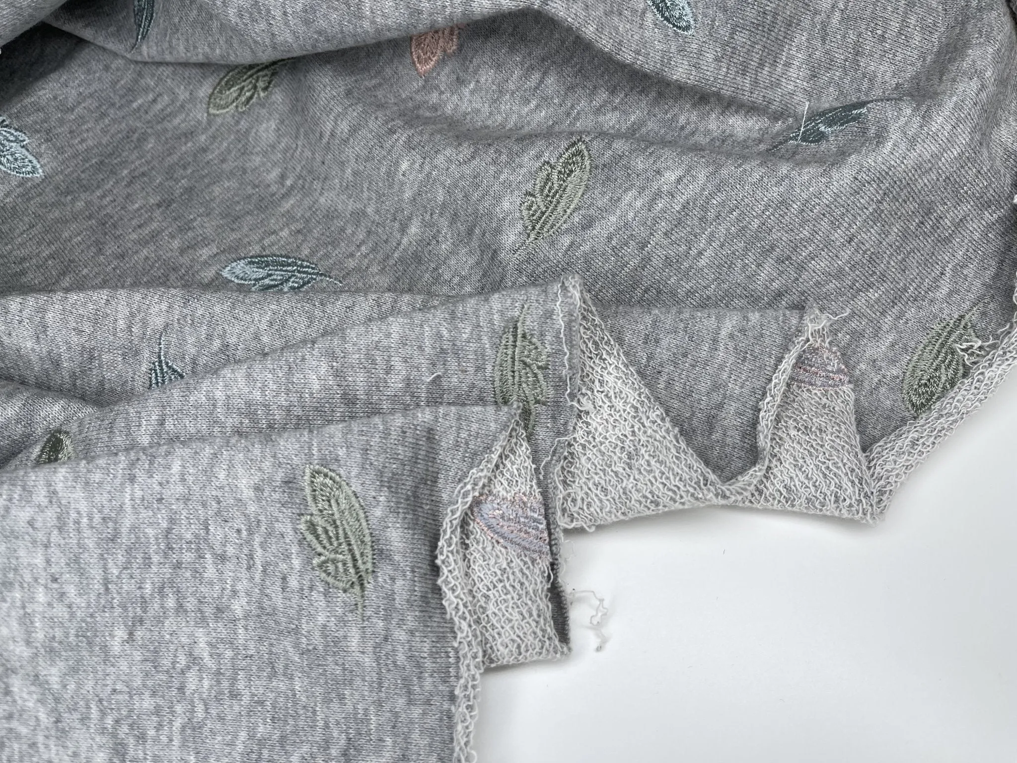 French Terry with Embroidery