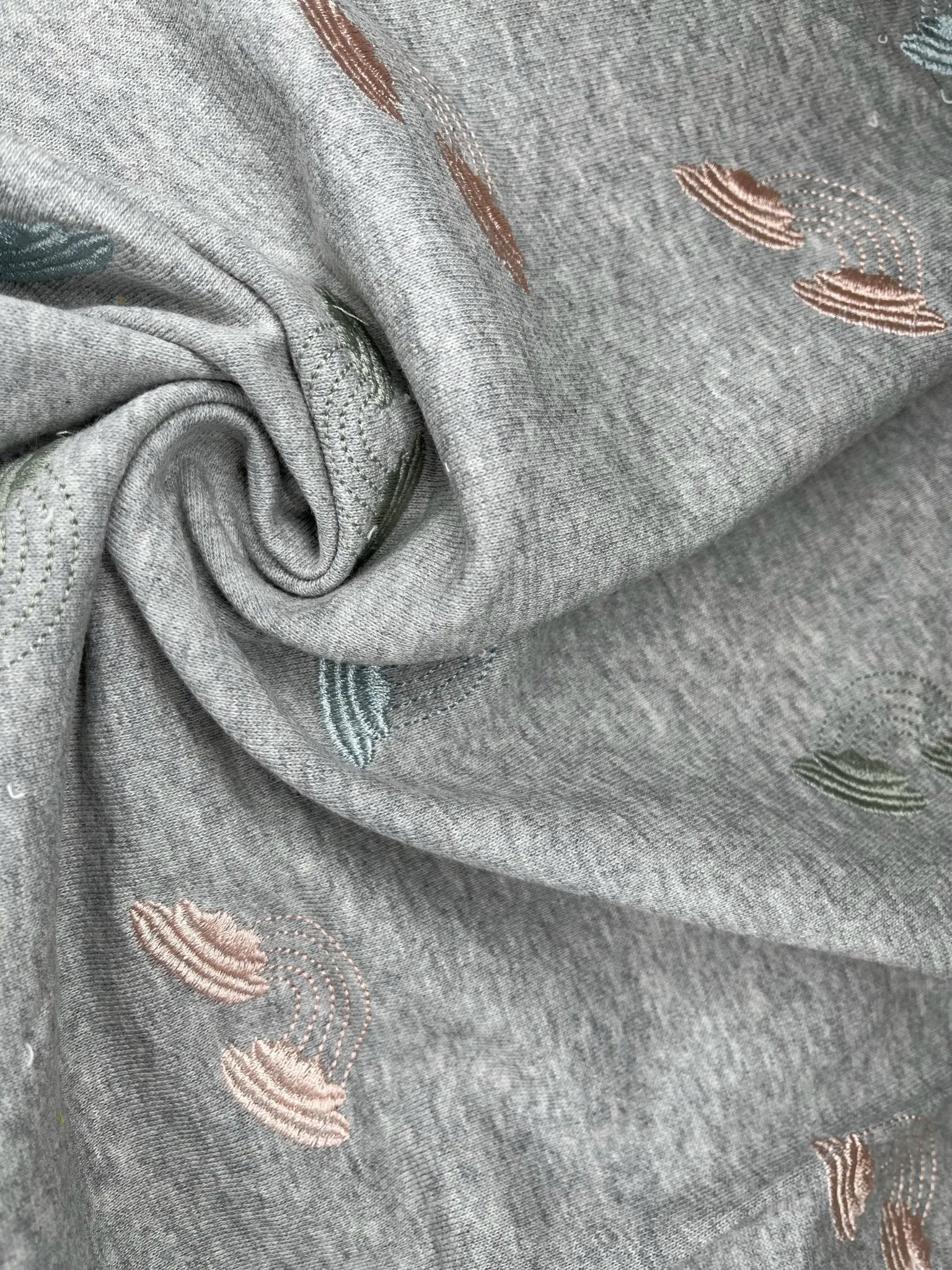 French Terry with Embroidery