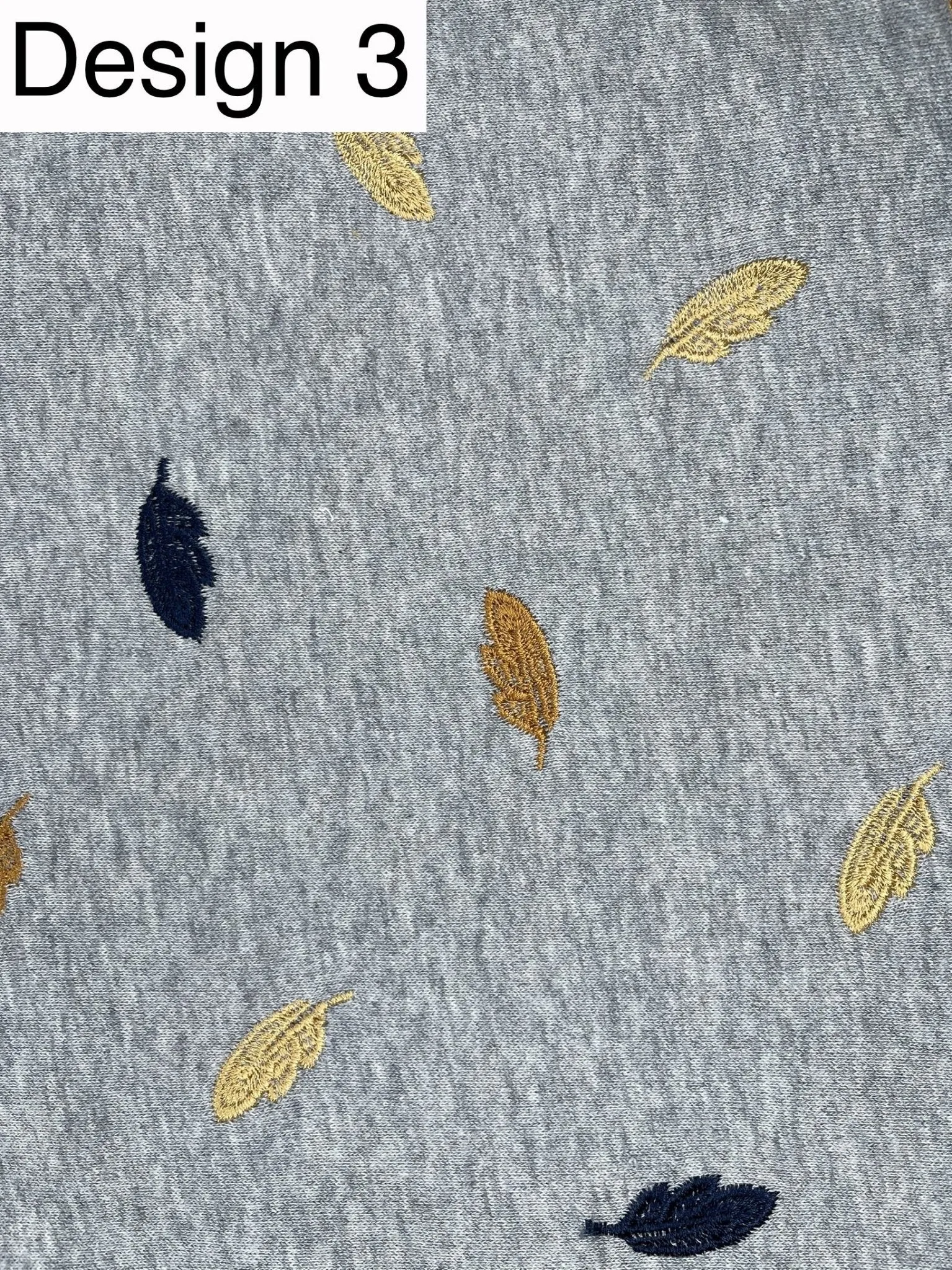 French Terry with Embroidery