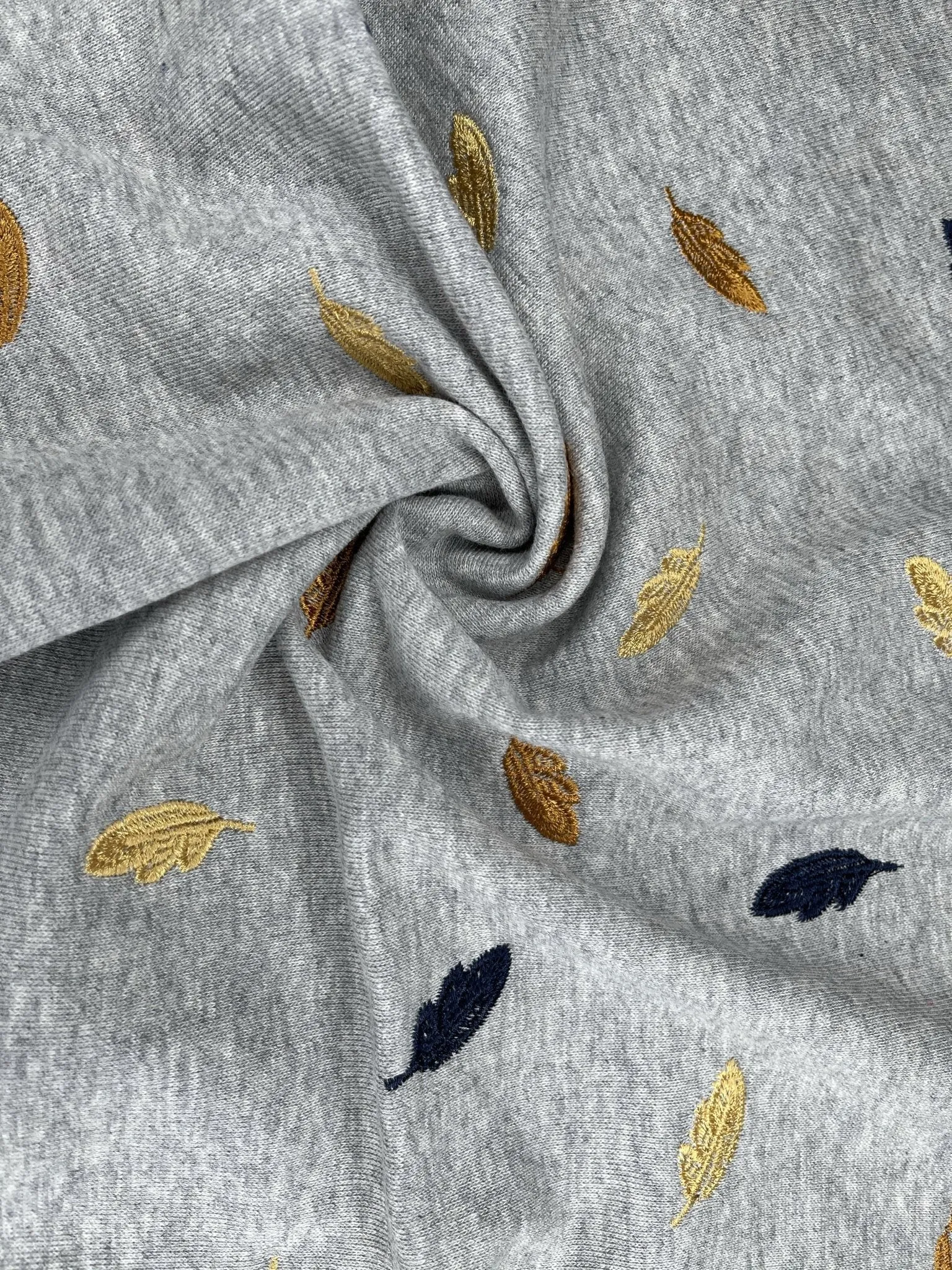 French Terry with Embroidery