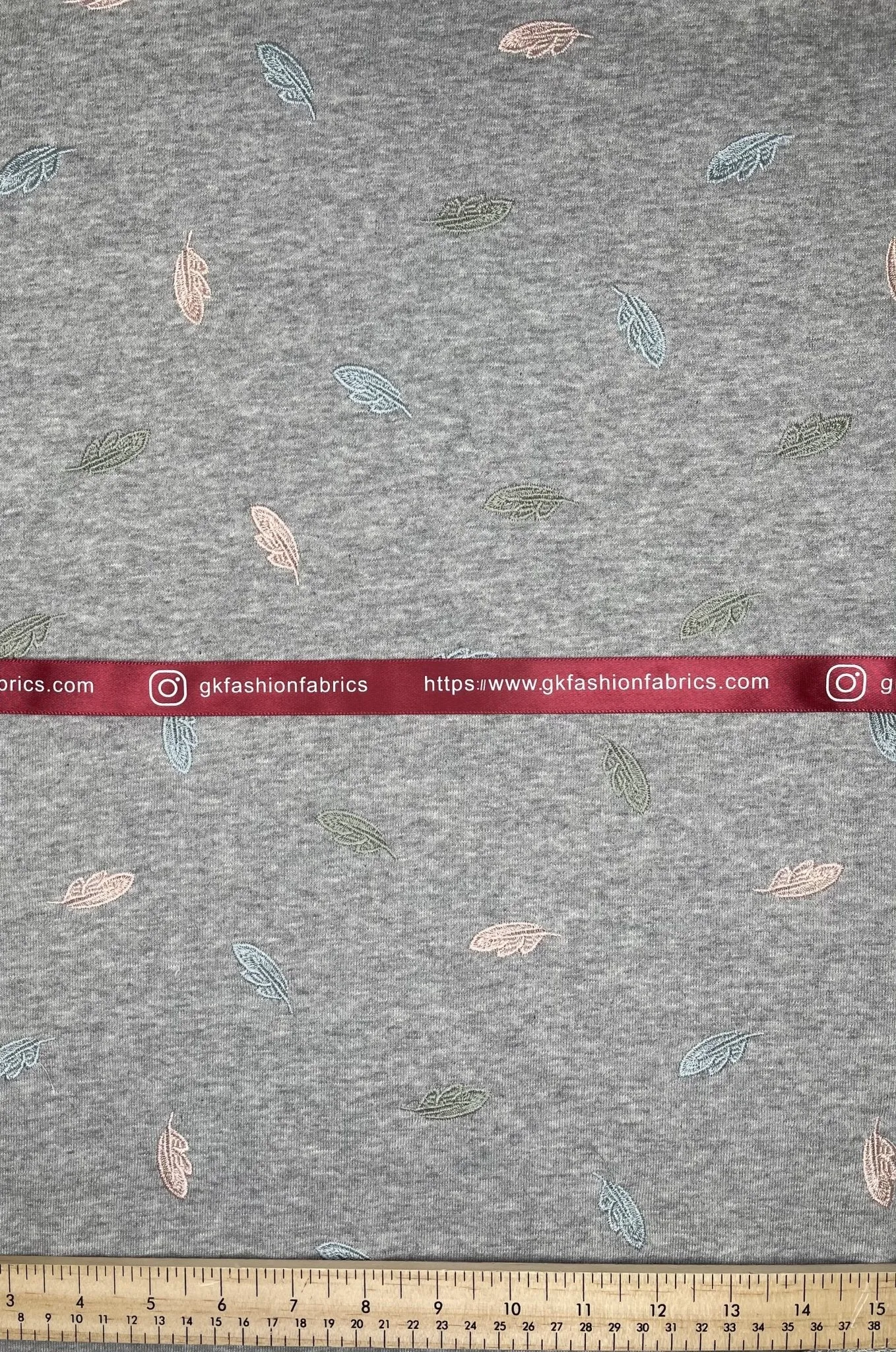 French Terry with Embroidery