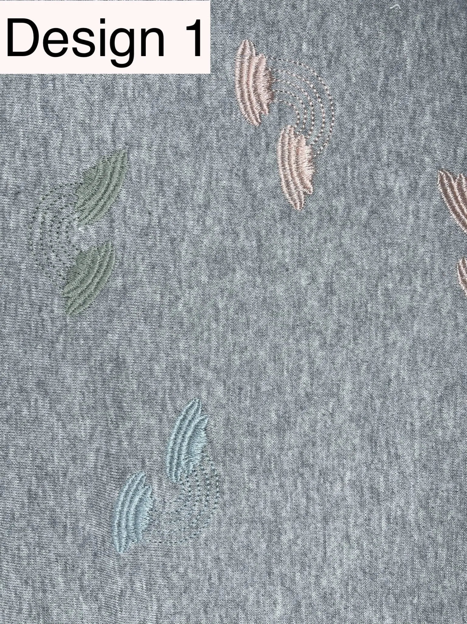 French Terry with Embroidery