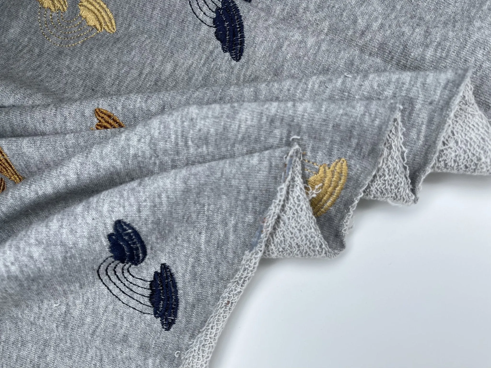 French Terry with Embroidery