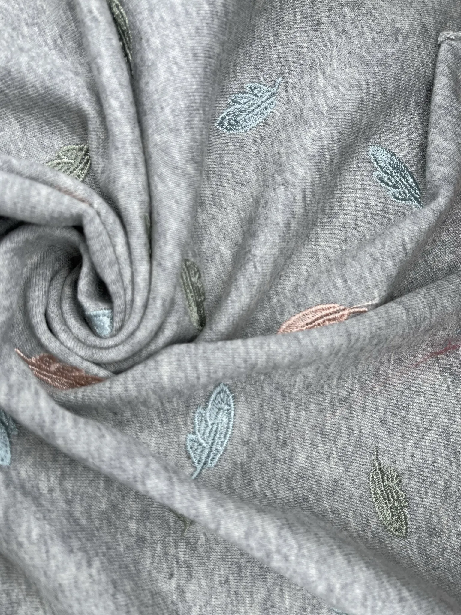 French Terry with Embroidery