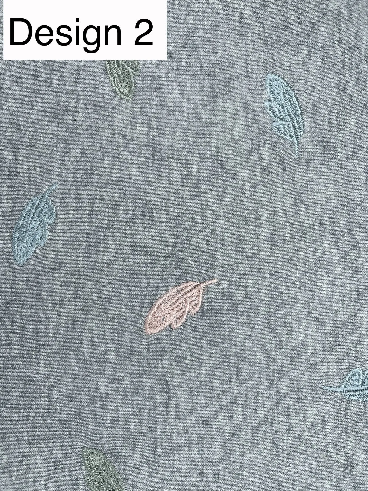 French Terry with Embroidery