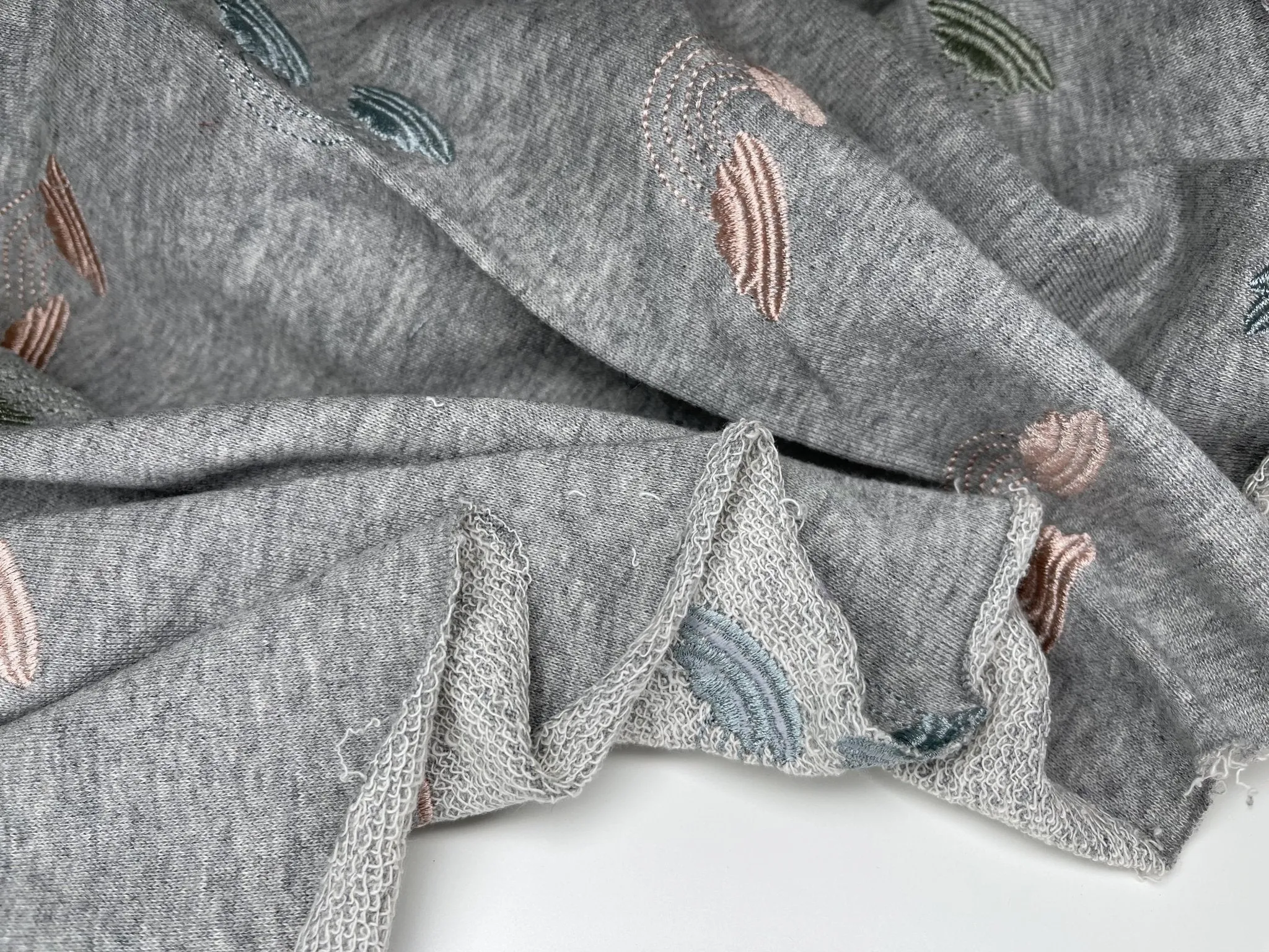 French Terry with Embroidery