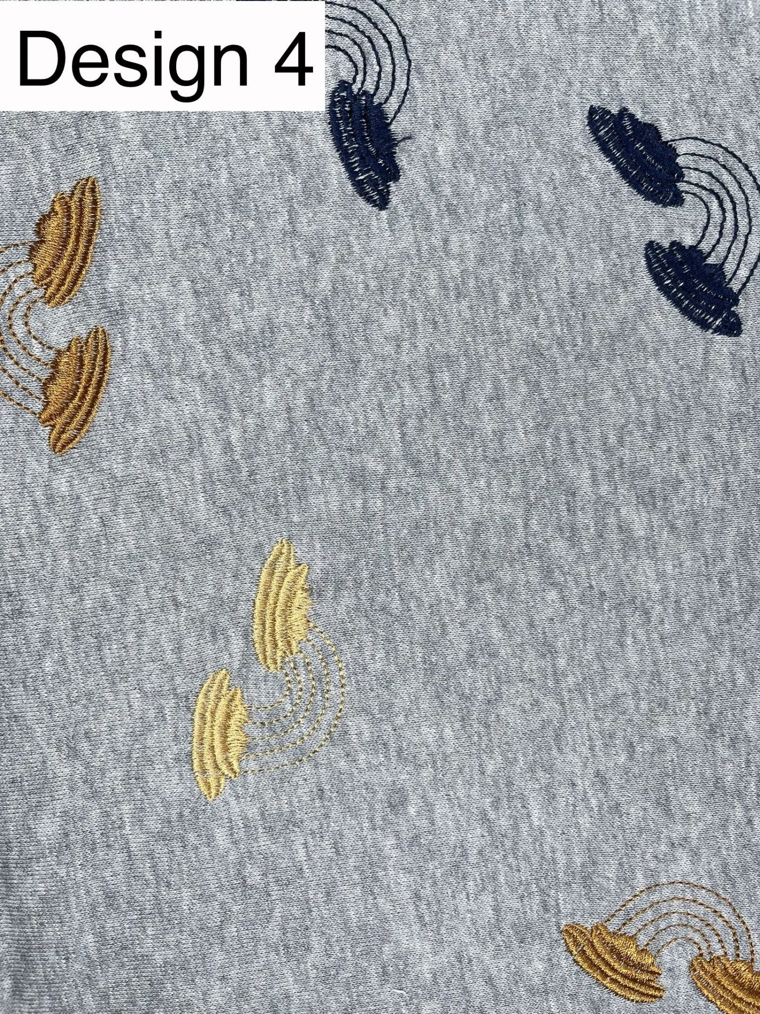 French Terry with Embroidery