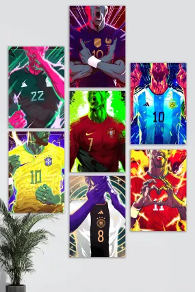 GOAT FootBall Set #03 | COLLECTABLE SET | FOOTBALL COMBO GOAT FootBall Set #03 | COLLECTABLE SET | FOOTBALL COMBO