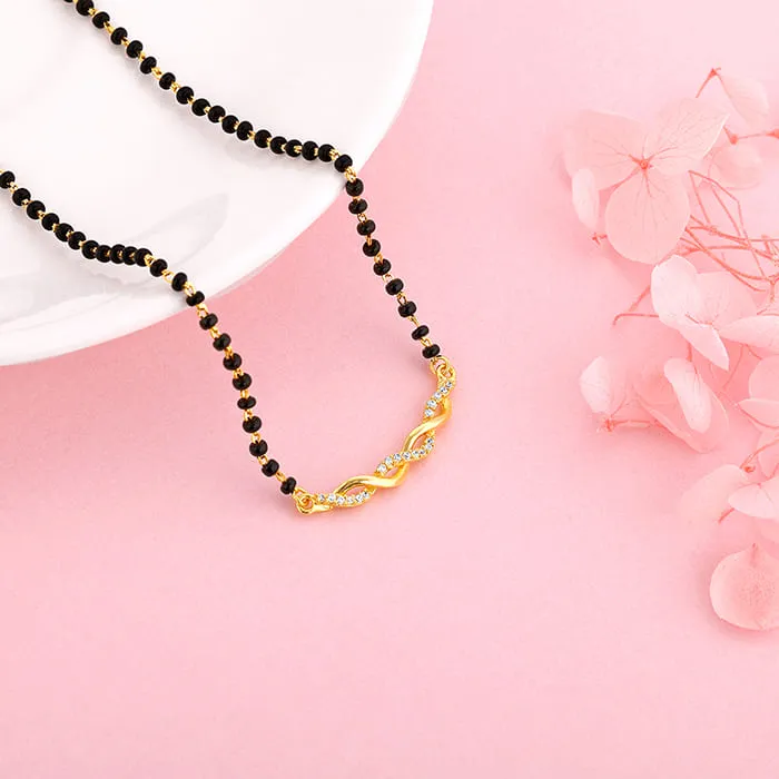 Golden Wedding Knot Mangalsutra