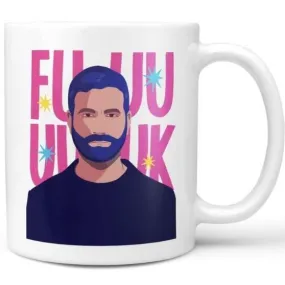 Hand Printed Ceramic Mug - Roy Kent Hand Printed Ceramic Mug - Roy Kent