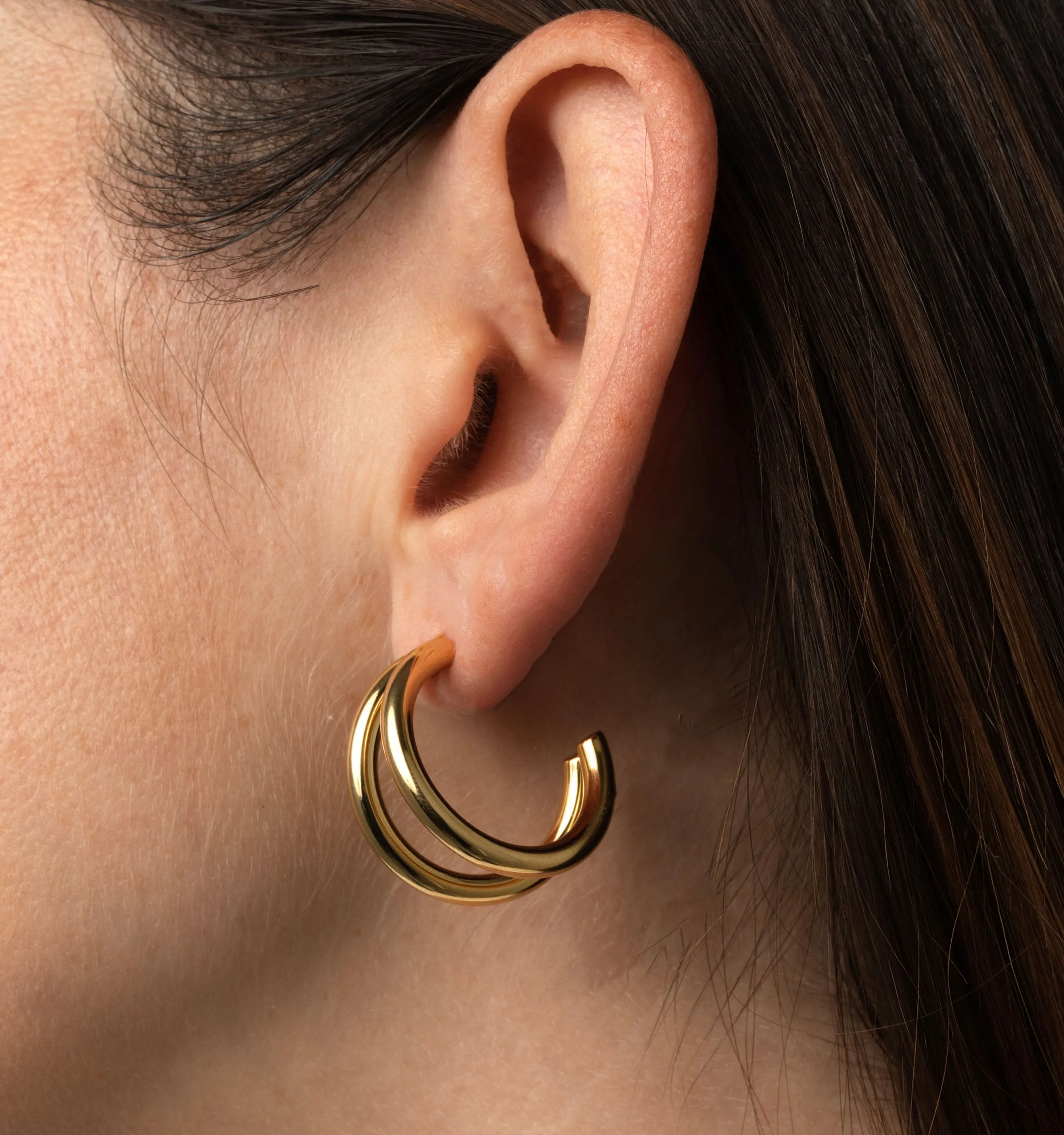 Harper Double Hoop Earrings