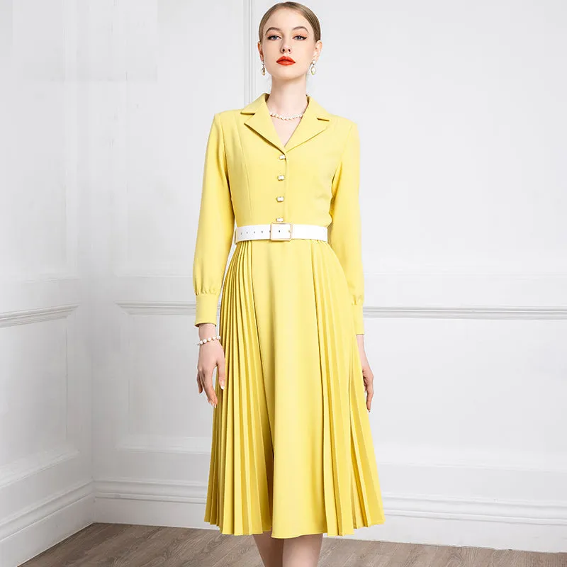 High End French Retro Hepburn Women's Temperament Dress