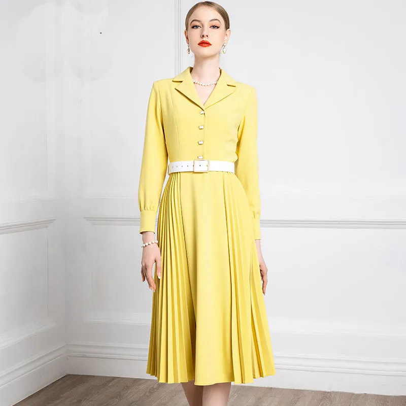 High End French Retro Hepburn Women's Temperament Dress