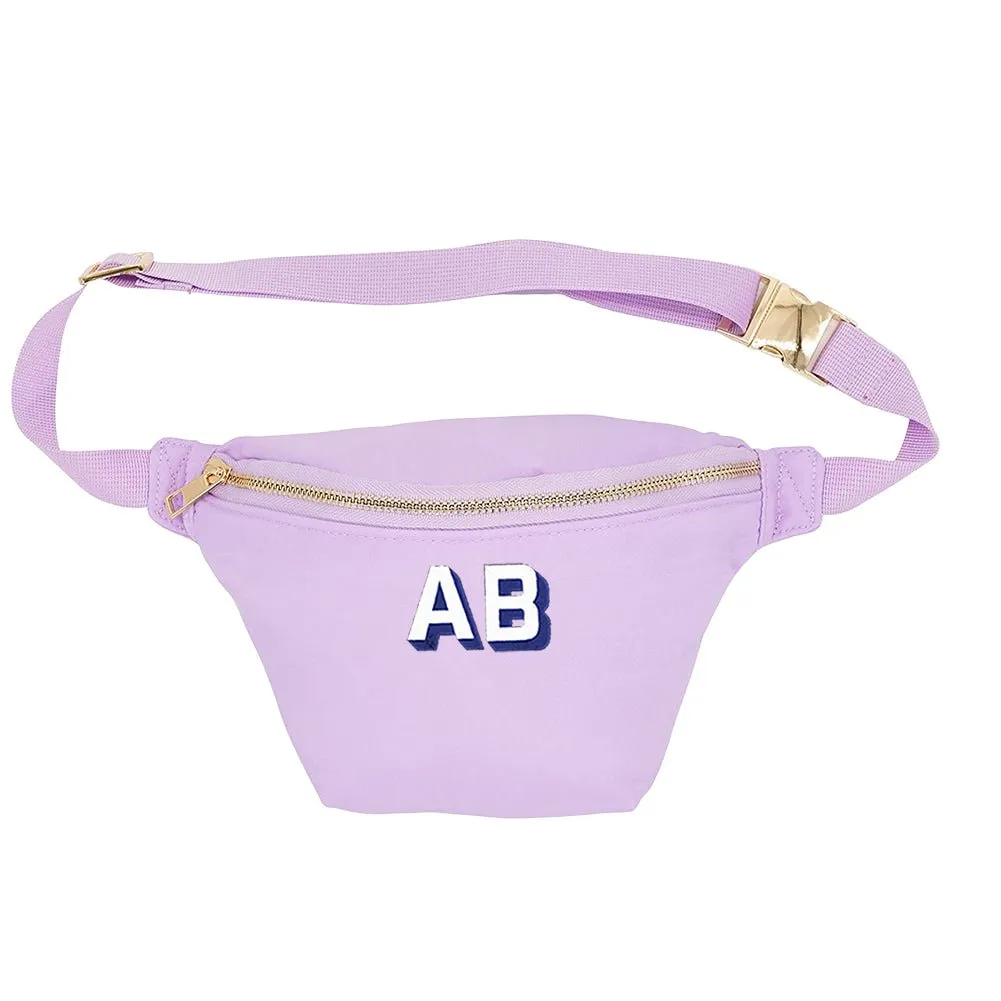 Initialed Shadow Block Letters Fanny Pack