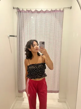 JAJU Peplum sheer top JAJU Peplum sheer top