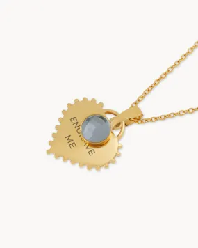 June Bridal Studded Heart Birthstone Set, Gold June Bridal Studded Heart Birthstone Set, Gold