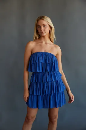 Kate Strapless Ruffle Romper Kate Strapless Ruffle Romper
