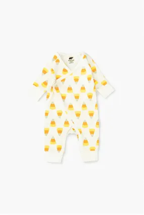 Kimono Tie One-Piece_Halloween Candies Kimono Tie One-Piece_Halloween Candies