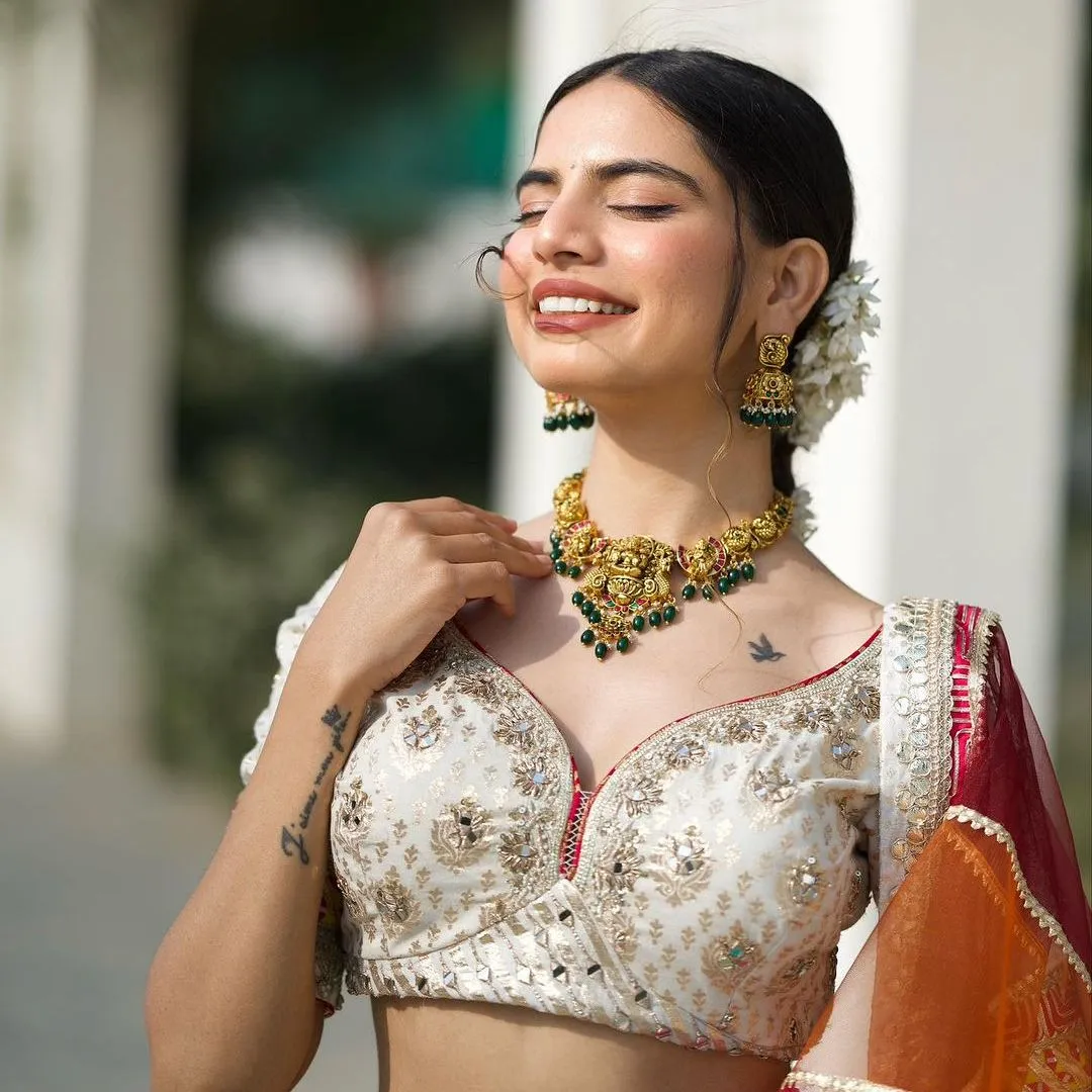 KK101203 - Antique Temple Choker  Necklace set