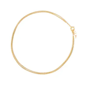 Layered Curb Anklet | Goldfill Layered Curb Anklet | Goldfill