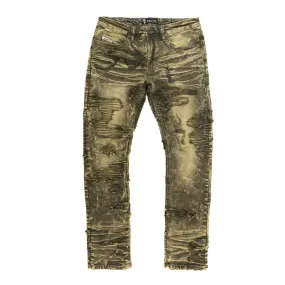 M1781 Prato Jeans - Olive M1781 Prato Jeans - Olive