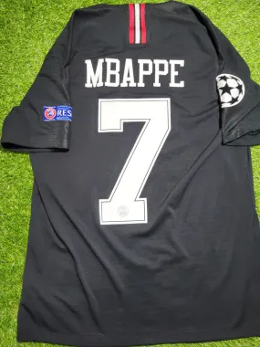 Mbappe Psg Paris Saint Germain Jordan PLAYER ISSUE 2018 2019 Third Soccer Jersey SKU# 918923-012 M Mbappe Psg Paris Saint Germain Jordan PLAYER ISSUE 2018 2019 Third Soccer Jersey SKU# 918923-012 M