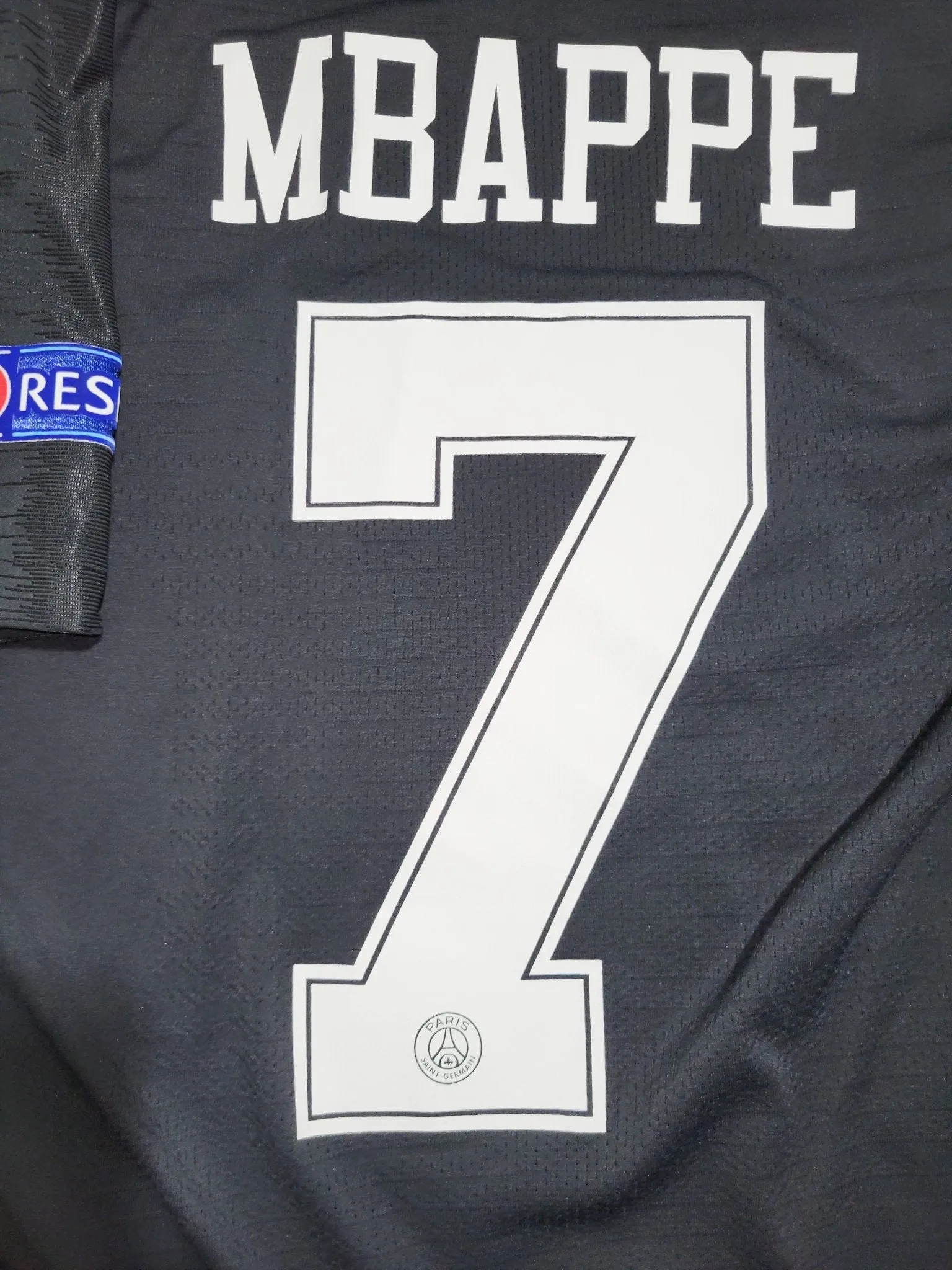 Mbappe Psg Paris Saint Germain Jordan PLAYER ISSUE 2018 2019 Third Soccer Jersey SKU# 918923-012 M