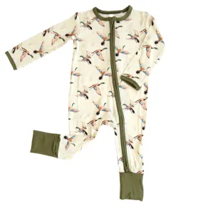 Mighty Mallards - Connor Bamboo Zippy Baby Romper Mighty Mallards - Connor Bamboo Zippy Baby Romper