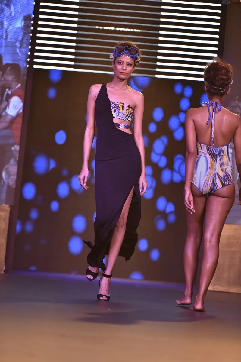 Mystic Sea Into The Night Bikini Gown