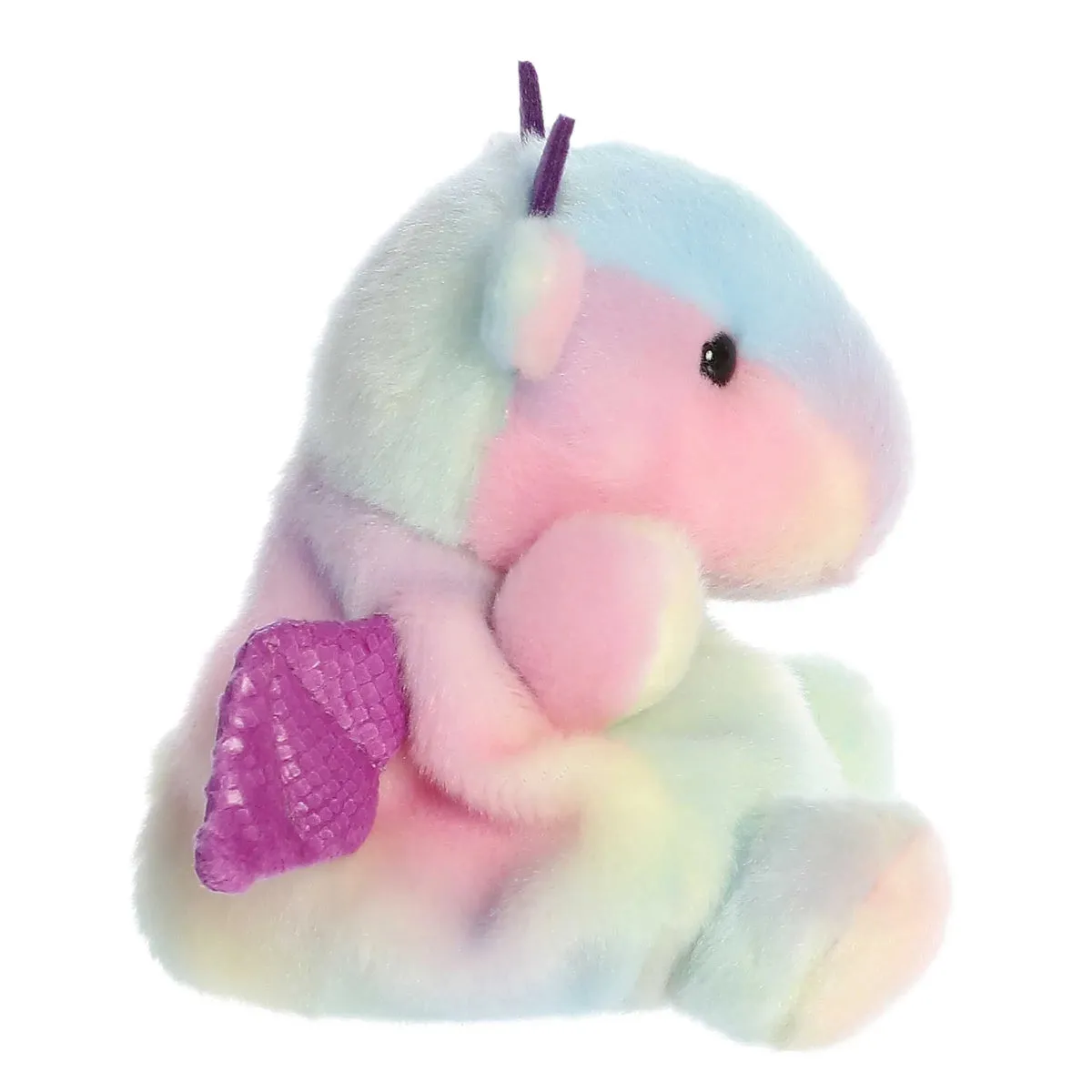 Palm Pals 5 Inch Aster the Pastel Tie Dye Dragon Plush Toy