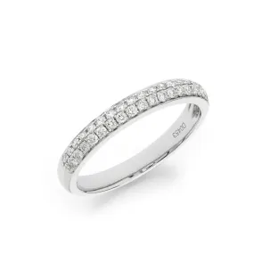 Pavé Half-Eternity Band Pavé Half-Eternity Band