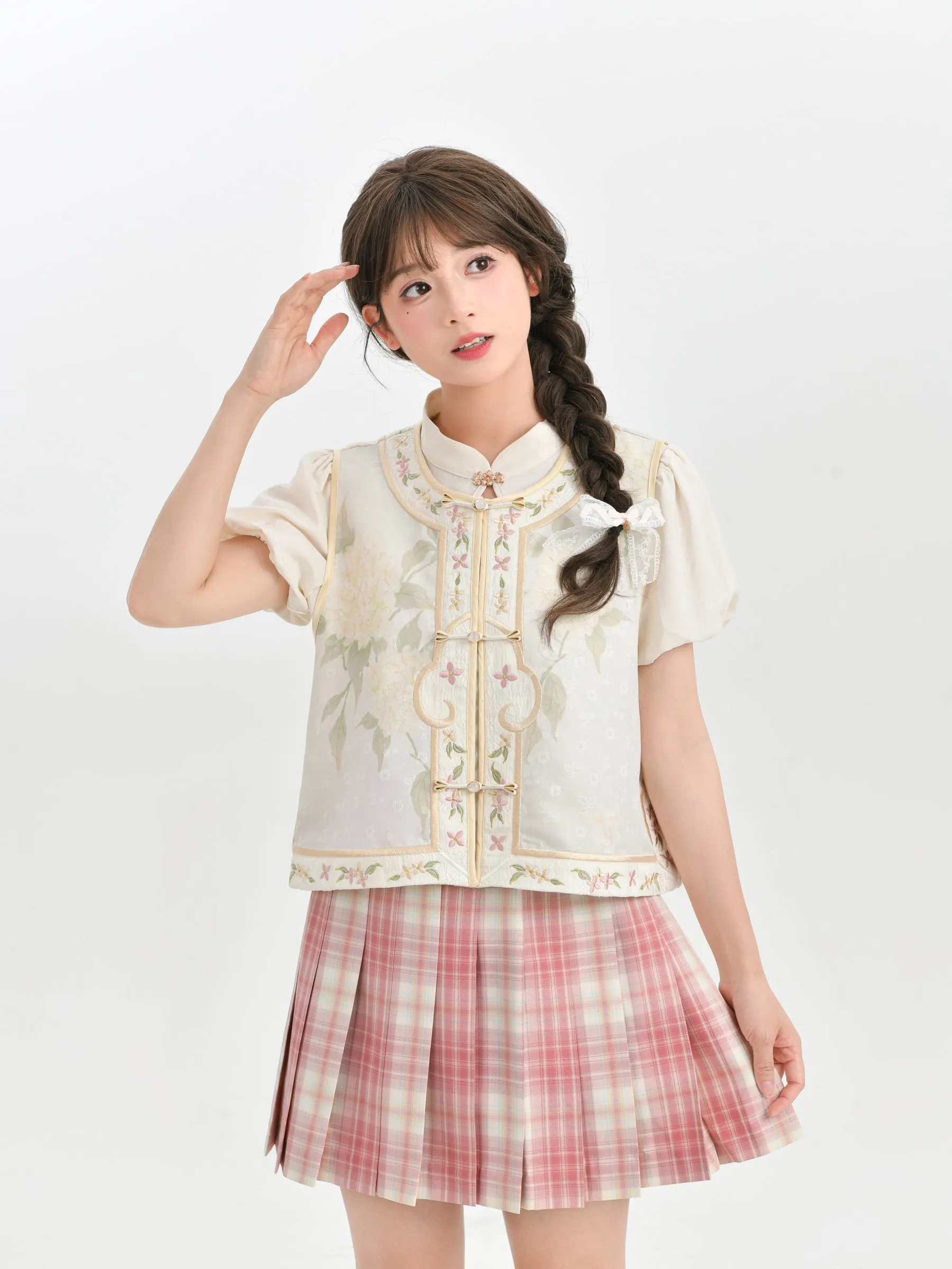Peach Princess JK Uniform Skirts