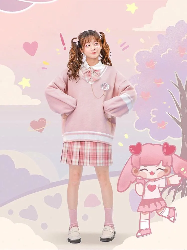 Peach Princess JK Uniform Skirts