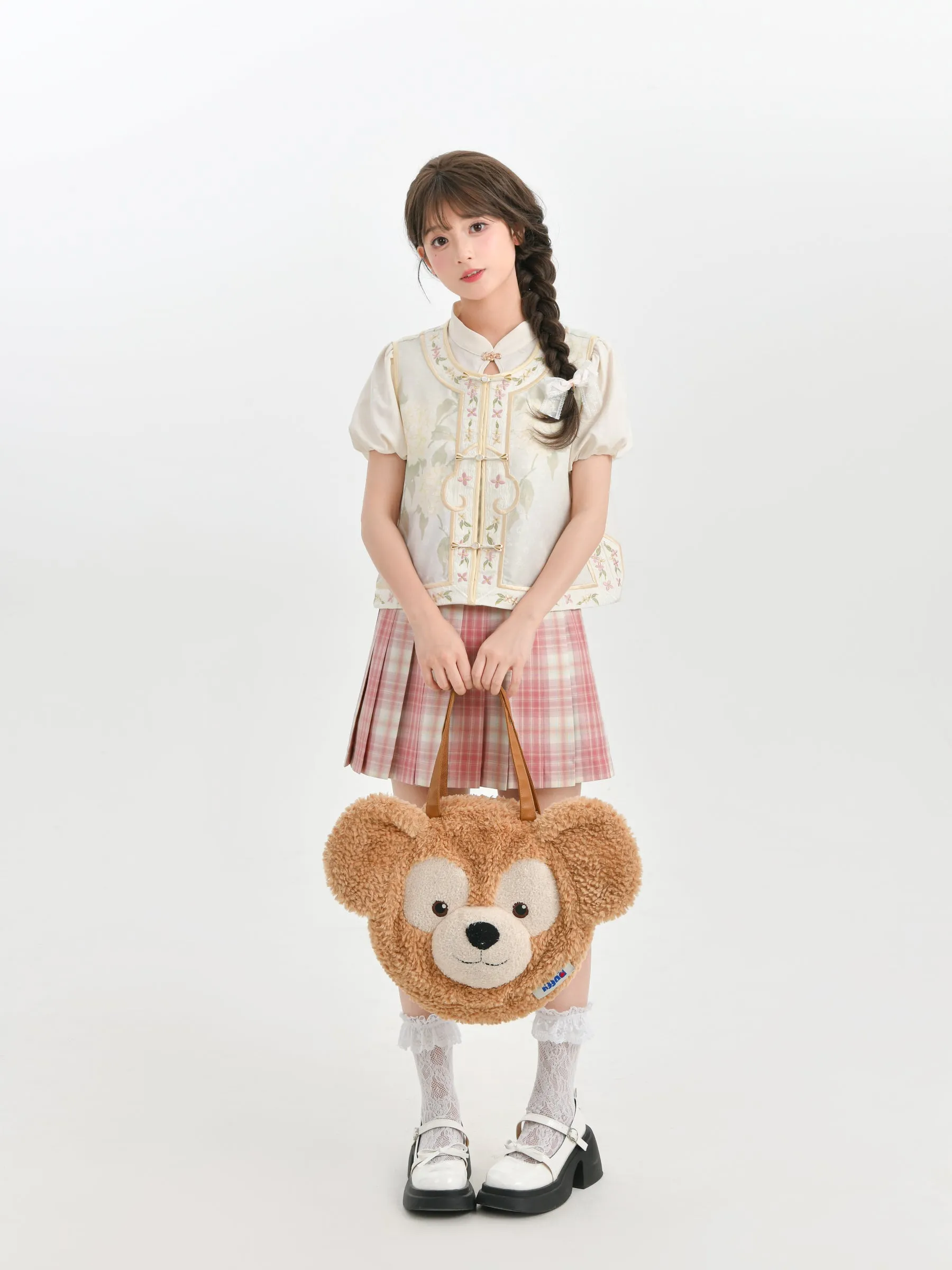 Peach Princess JK Uniform Skirts