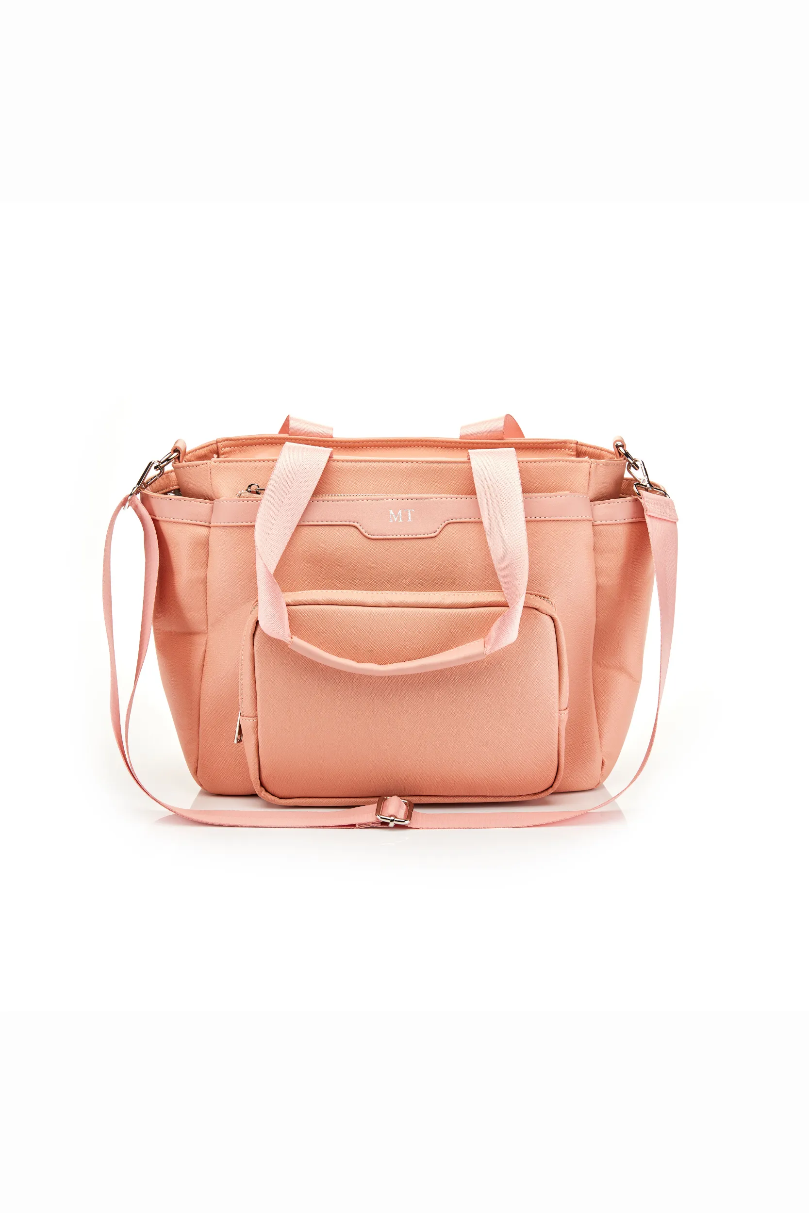 Personalised Baby Changing Tote Bag - Nude