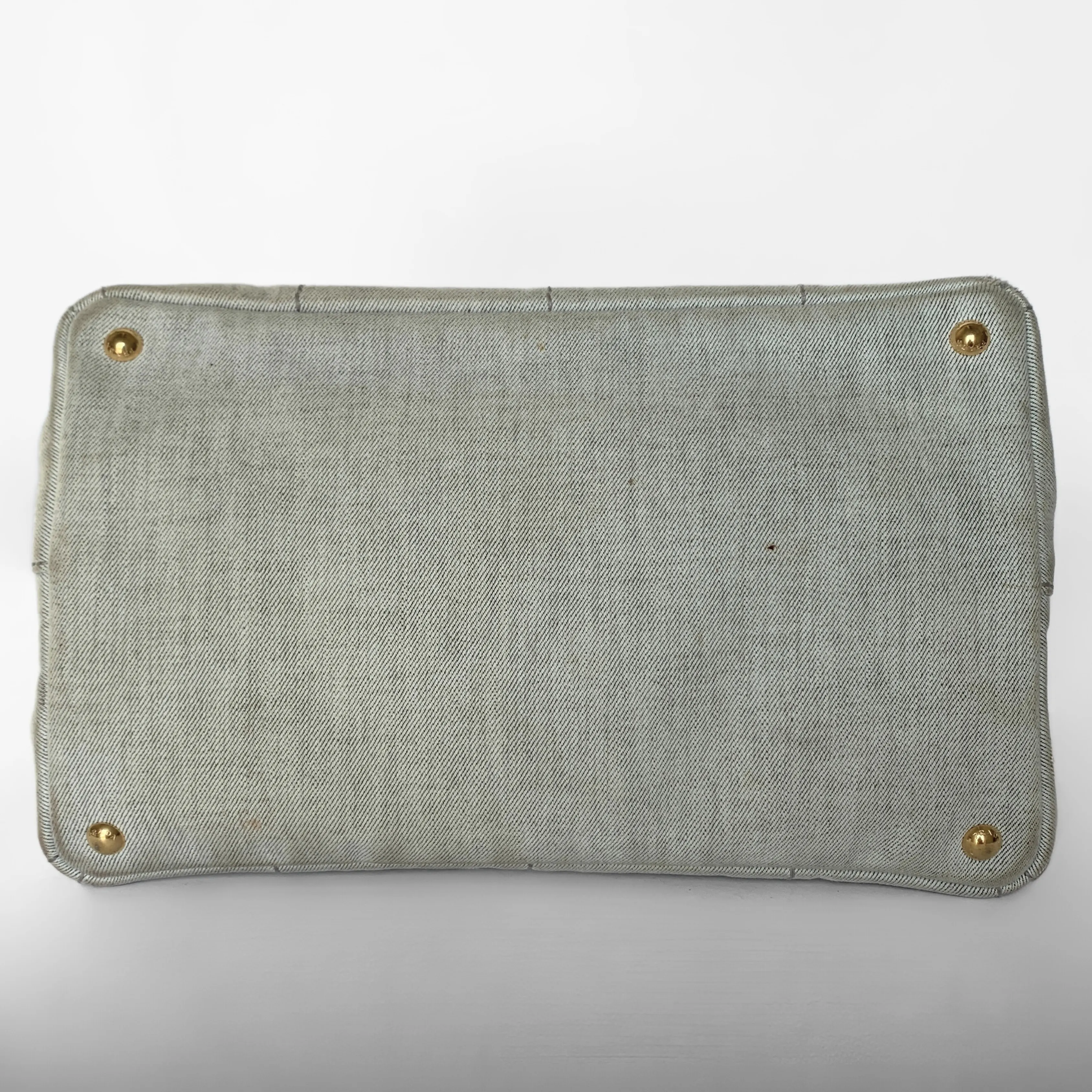 Prada Canapa Handbag Denim