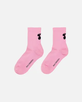 puikea unikko pink - short socks puikea unikko pink - short socks