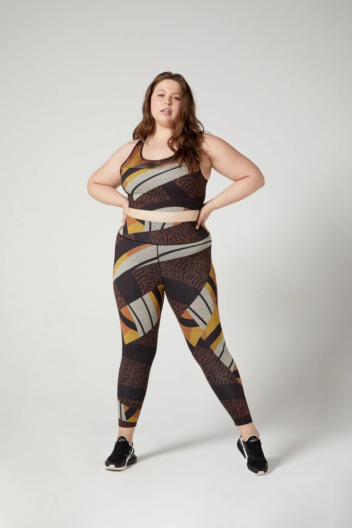 Rebel Cross Back Bra Totem