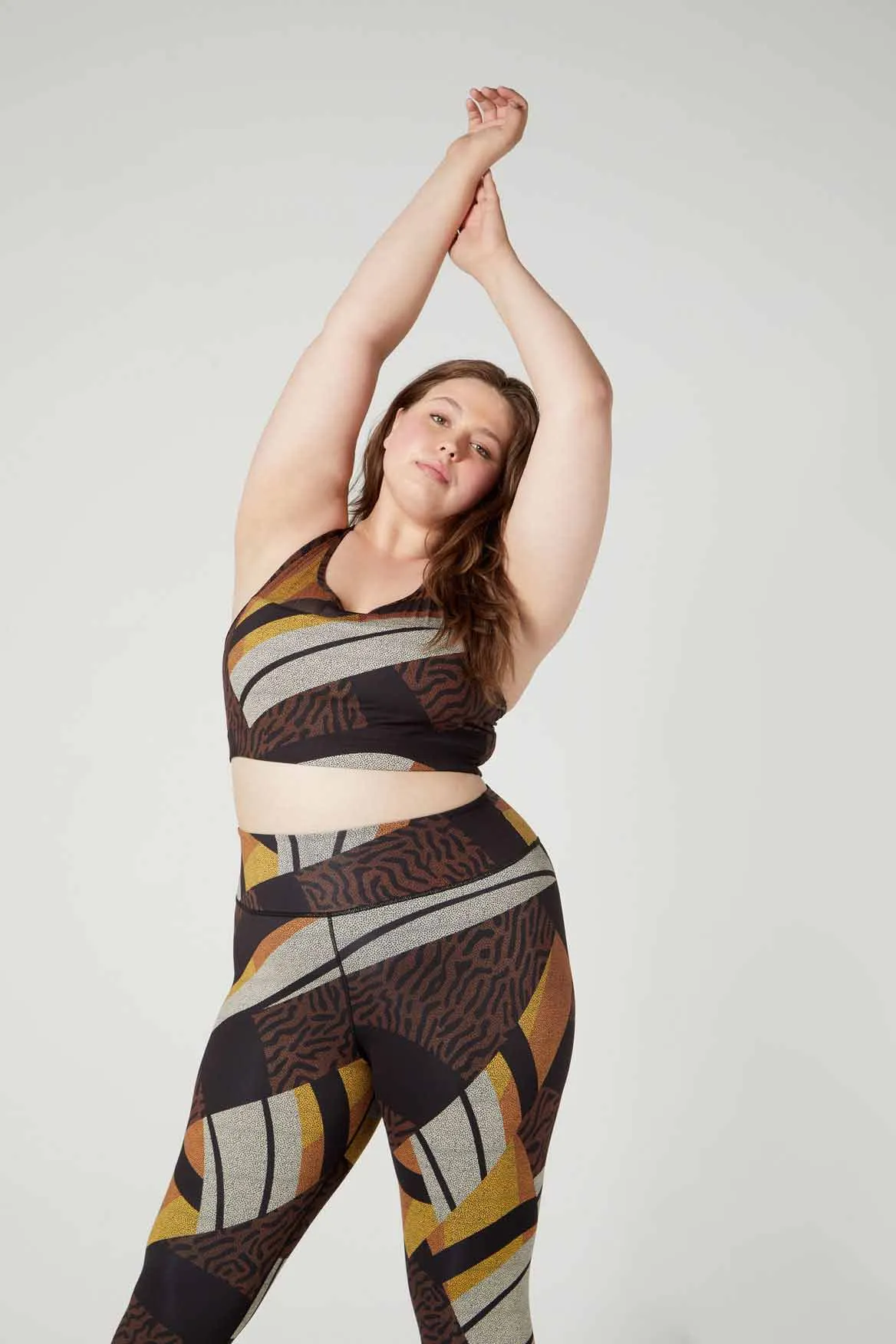 Rebel Cross Back Bra Totem