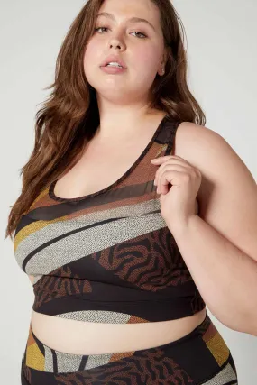 Rebel Cross Back Bra Totem Rebel Cross Back Bra Totem