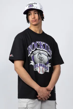 Rockies Vintage Banner Tee | Faded Black Rockies Vintage Banner Tee | Faded Black