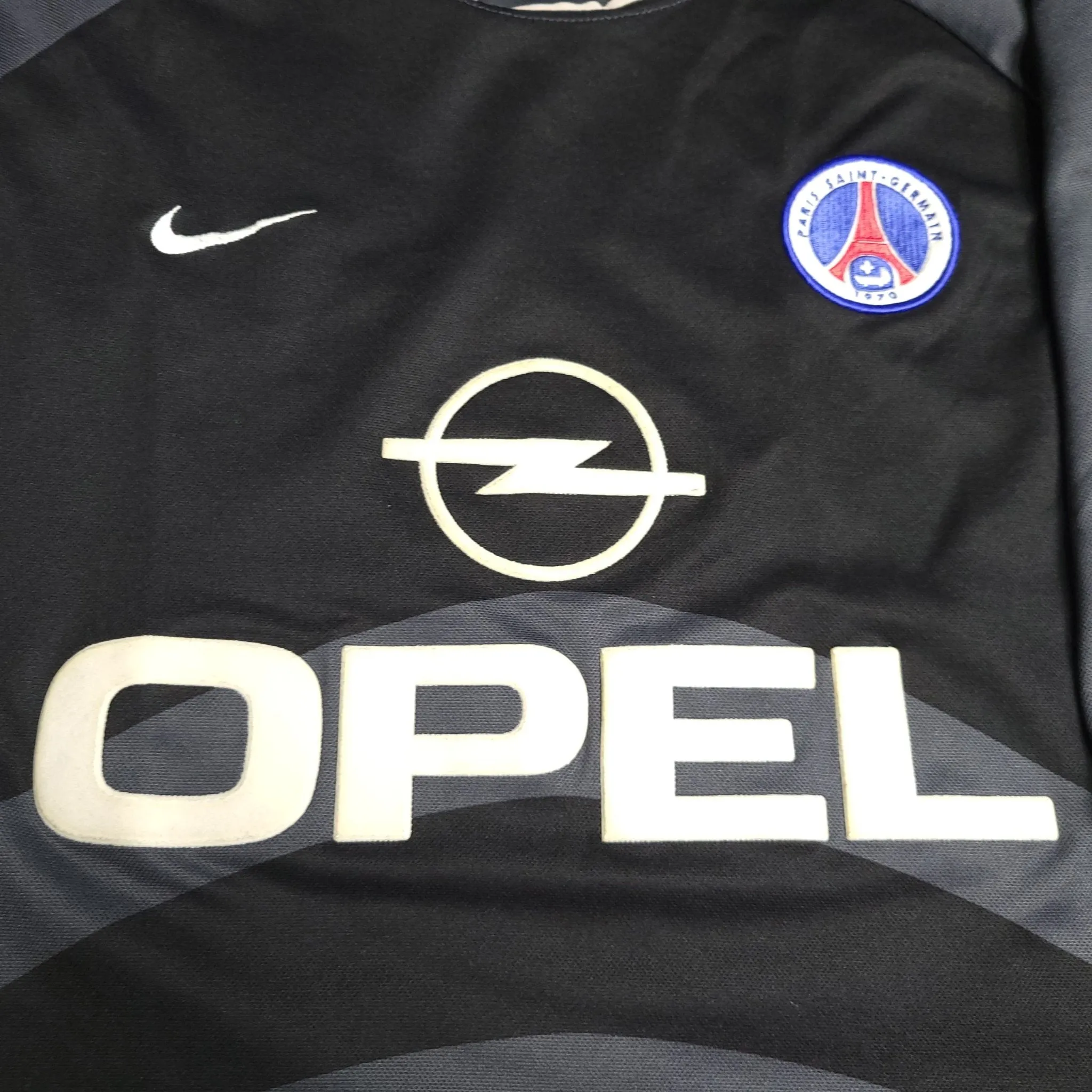 Ronaldinho PSG Paris Saint Germain 2001 2002 DEBUT SEASON Third Soccer Jersey Shirt XL