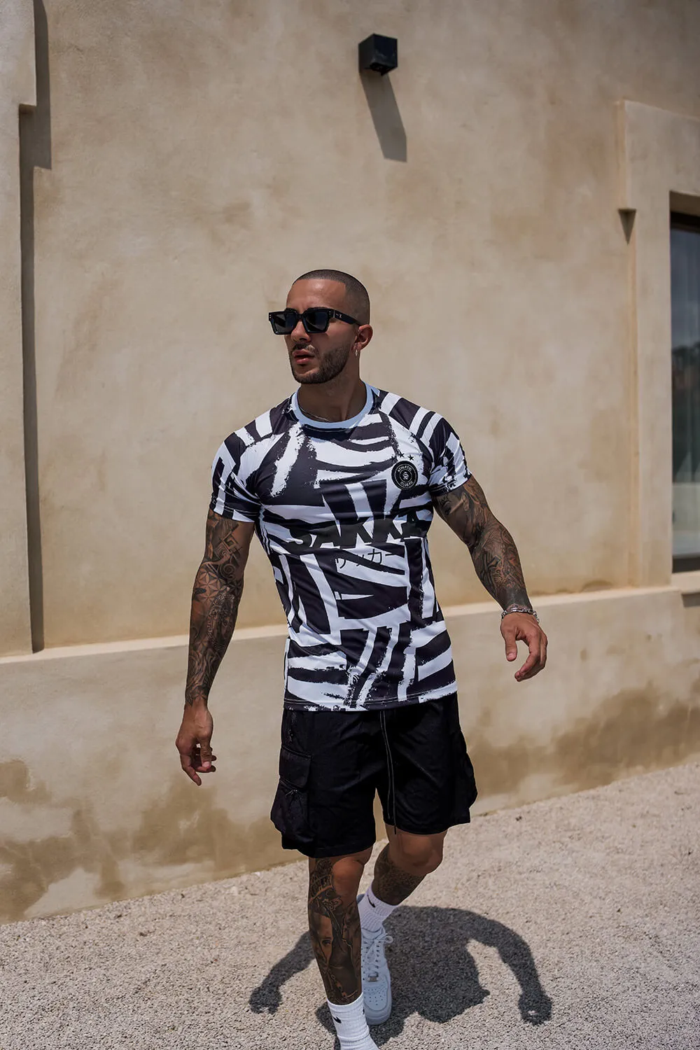 Sakka Football Tee - White